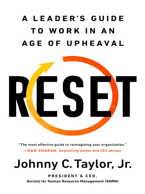 Title details for Reset by Johnny C. Taylor Jr. - Wait list